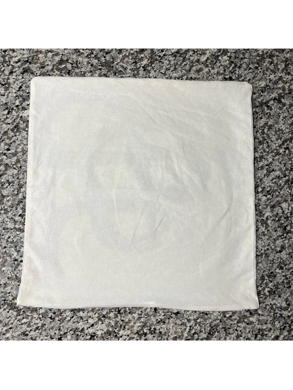 Crate&Barrel Pillow Cover Silk Ivory
